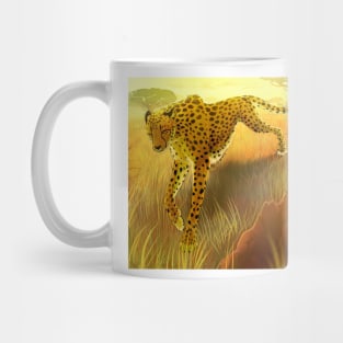 Prowling Cheetah Mug